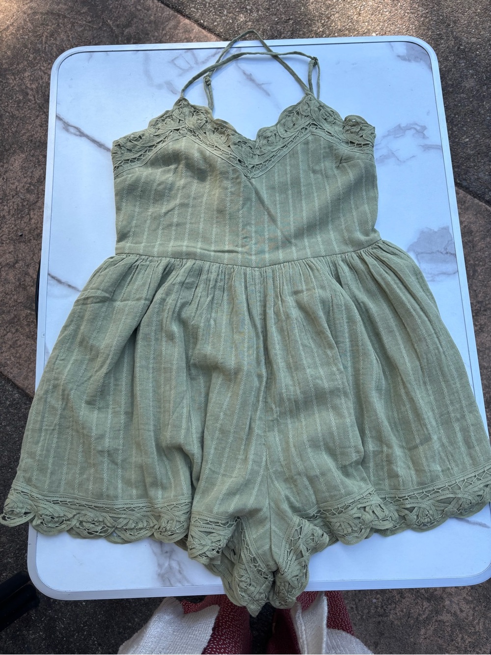 NWT American Eagle Sage Green Romper